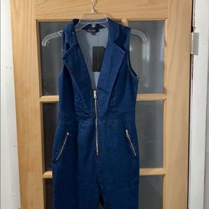 FASHION NOVA: Denim Jumpsuit